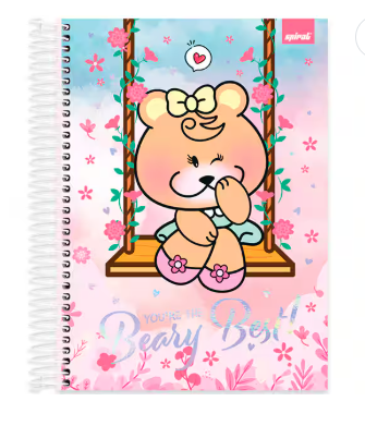CADERNO CAPA DURA 10 MATÉRIAS POP COLLECTION