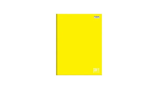 CADERNO COSTURADO 96 FOLHAS AMARELO 9-1213-6