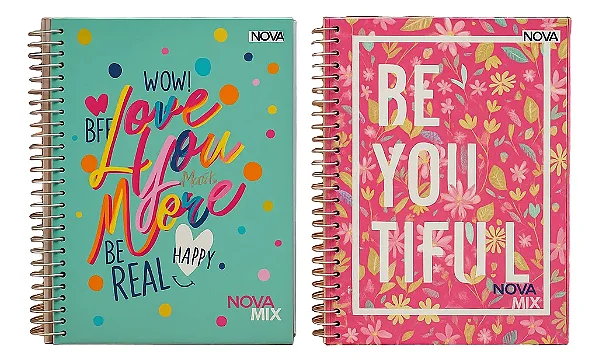 CADERNO UNIV. ESPIRAL 10M 200 FOLHAS NOVA MIX F 9-1106-0