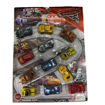 CARTELA 12 CARROS MACQUEEN 546-9B1