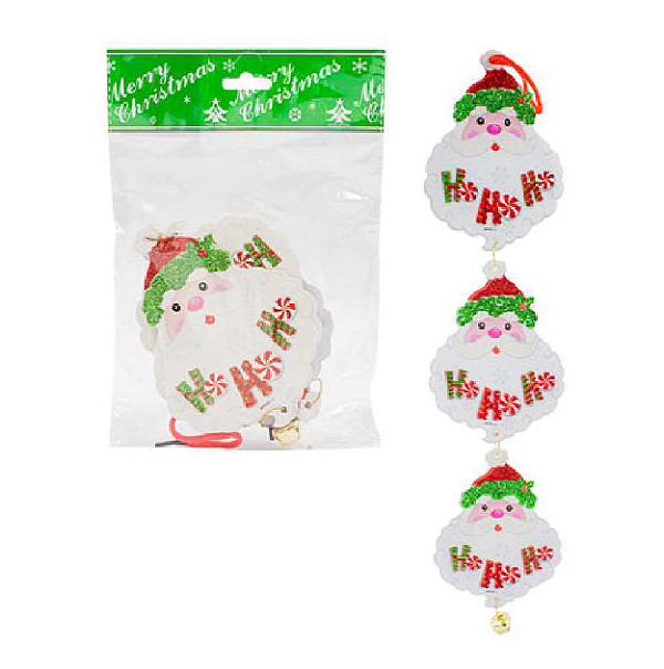 ENFEITE DE PAPAI NOEL ESPUMA 15CMX11,5CM NS330521