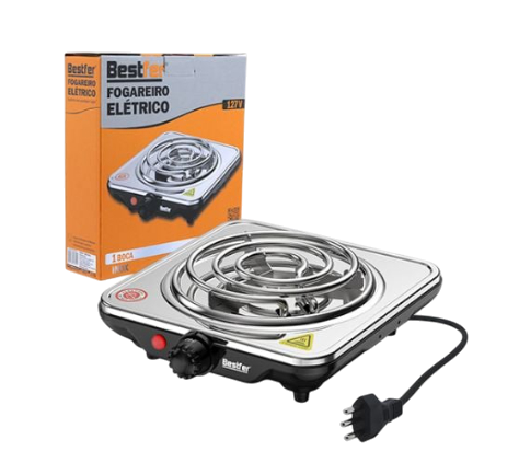 FOGAREIRO ELETRICO BESTFER 1B INOX BFH2954