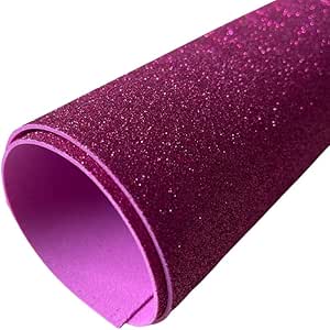 FOLHAS DE EVA 40X48 FOLHA 1.5MM C/10 YP7775 ROXO GLITTER
