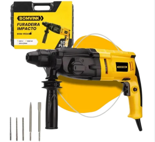 FURADEIRA IMPACTO 220V 1000W BOM-9534