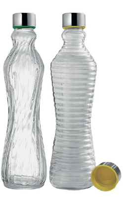 GARRAFA  DE VIDRO 1L RIO HOME