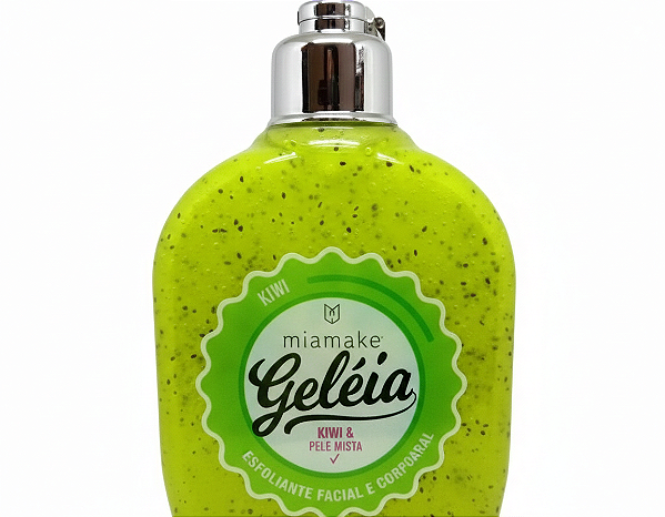 GELEIA ESFOLIANTE MIA MAKE  KIWI