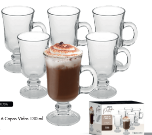 JOGO DE CANECAS 130ML COP018