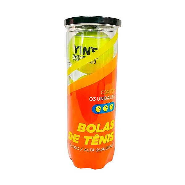 KIT 3 BOLAS DE TENIS YS37005