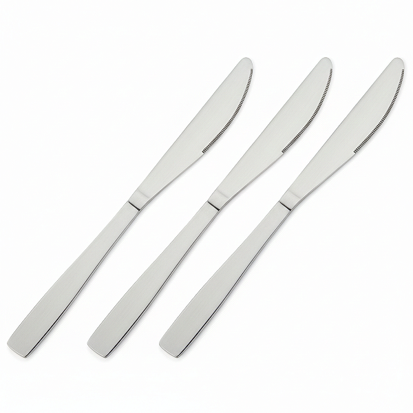 KIT 3 PÇS FACAS LISAS DE MESA EURO HOME FCX90-3