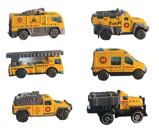 KIT 6 PÇS CONSTRUÇÃO MG3077