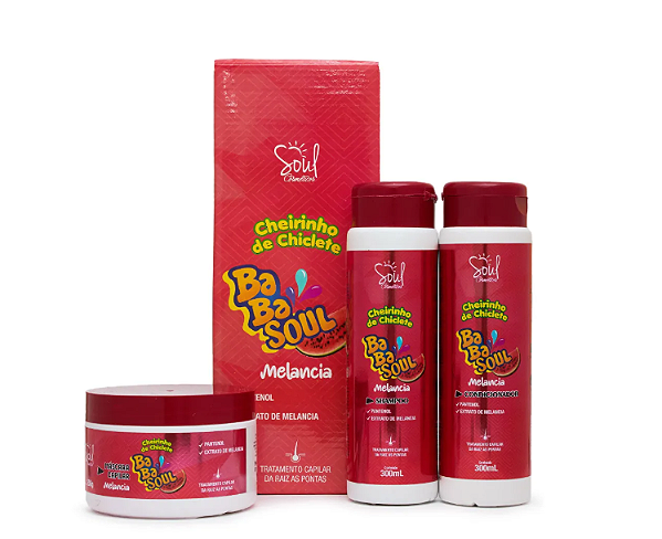 KIT CAPILAR SOUL MELANCIA  03 ITENS