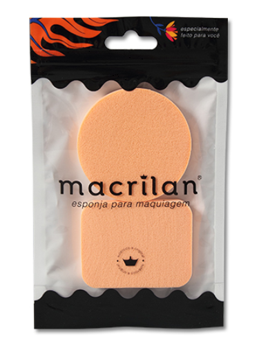 KIT COM 2 ESPONJAS PARA PÓ MACRILAM EJ1-3