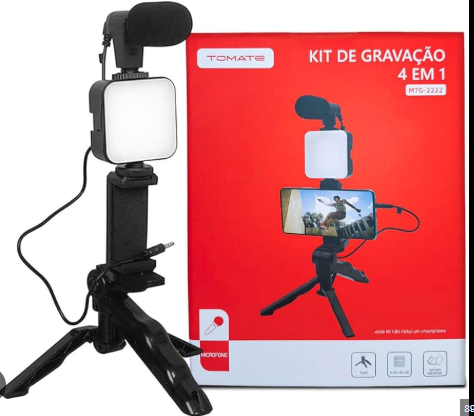 KIT DE GRAVACAO 4 EM 1 MTG-2222