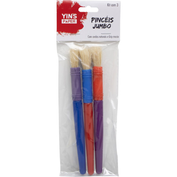 KIT DE PINCEL JUMBO C/ 3 PÇS YP7642