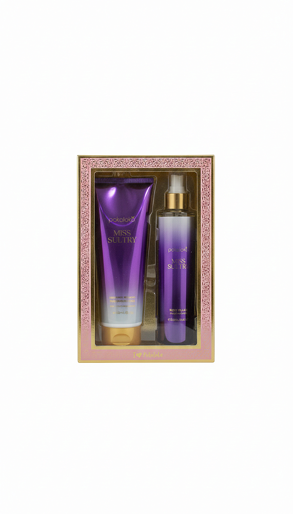 KIT POKOLOKA HIDRATANTE MISS SULTRY 240ML + BODY SPLASH 250ML