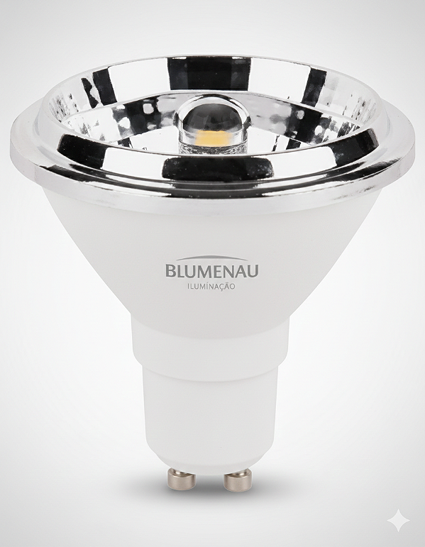 LAMPADA LED AR70 4,8W LUZ QUENTE 02481013