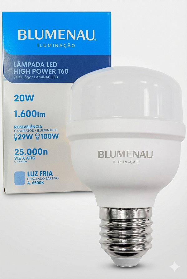 LAMPADA LED HIGHT POWER T60 20W 03207016