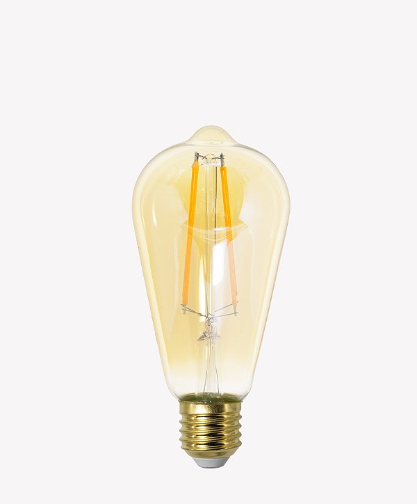LAMPADA ST64 CARBON LED 4W 2200K 33372