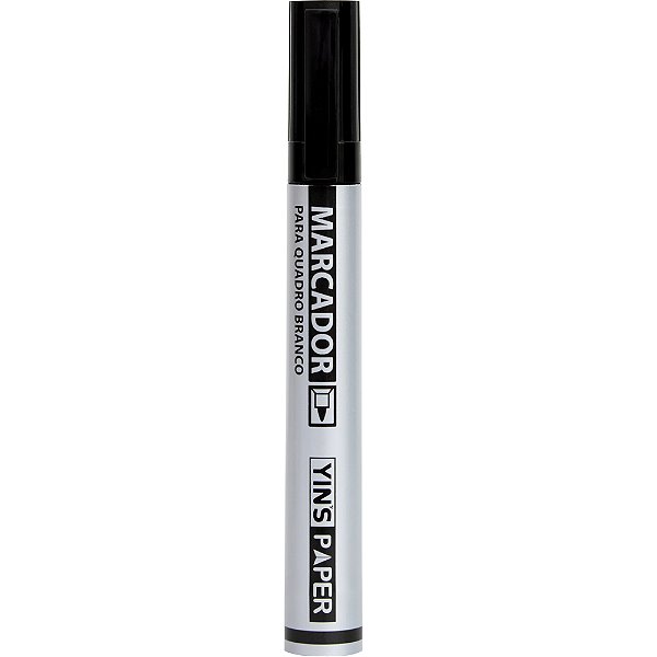 MARCADADOR DE QUADRO BRANCO PRETO YP7661