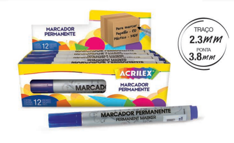 MARCADOR PERMANENTE DE QUADRO BRANCO