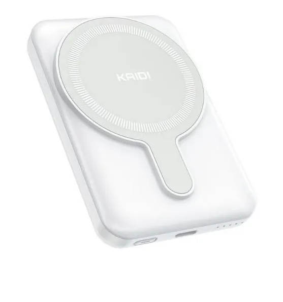 MINI POWER BANK MAGNÉTICO KNC8885 BRANCO