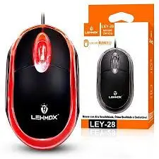 MOUSE COM FIO LEY-28