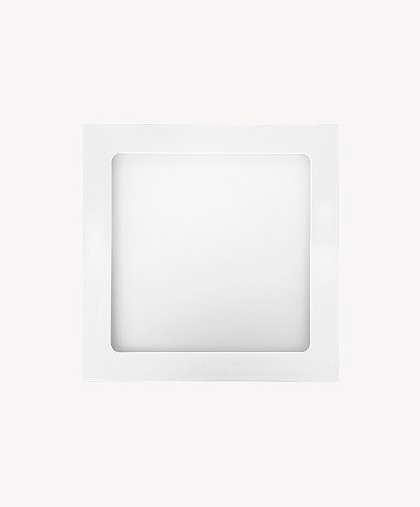 PAINEL EMBUTIDO QUADRADA LED 18W 3000K  32559