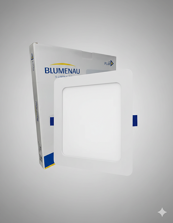 PAINEL LED PLAY EMBUTIR 12W LUZ FRIA 83446004