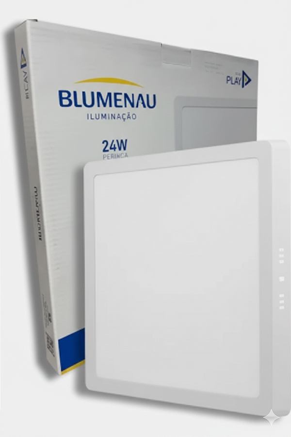 PAINEL LED PLAY SOBREPOR 24W LUZ FRIA 83666004