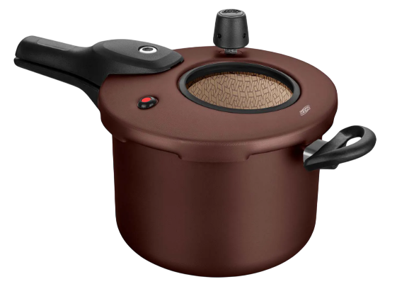 PANELA DE PRESSAO 6603 C/ FECH. EXTERNO VISOR DE VIDRO MITA