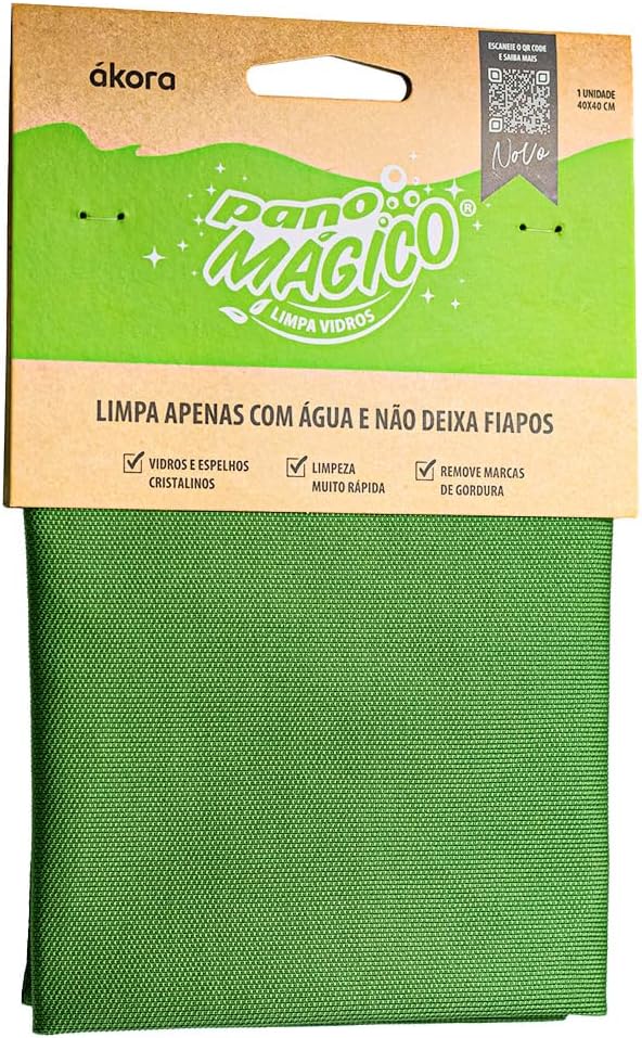 PANO MAGICO LIMPA VIDROS