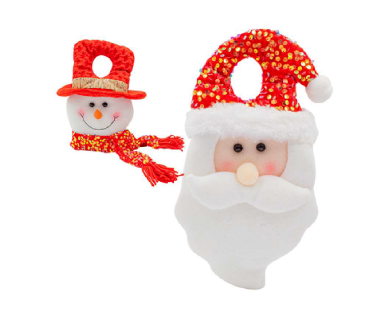 PAPAI NOEL PLUSH 30CM PRA PORTA NS348834