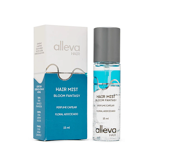 PERFUME CAPILAR ALLEVA HAIR BLOOM FANTASY 15ML AL8004