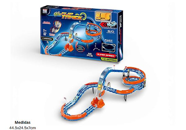 PISTA DE CARRINHO CIRCUITO 89988