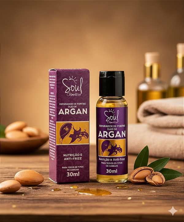 REPARADOR DE PONTAS ÓLEO DE ARGAN ANTI-FRIZZ