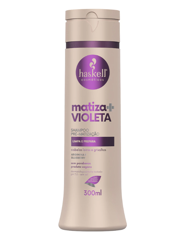 SHAMPOO MATIXA + VIOLETA  300ML  HASKELL