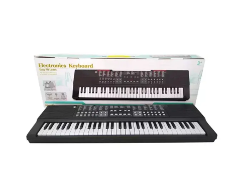 TECLADO ELETRONICO INFANTIL C/ MICROFONE FU3695