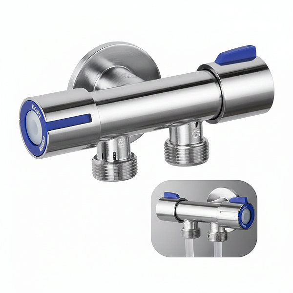 TORNEIRA REGISTRO DUCHA HIGIENICA CONTROLE DUPLO W-20