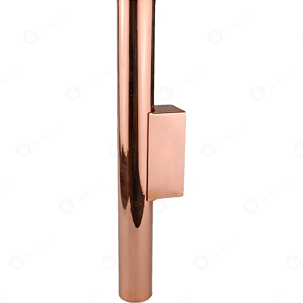 ARANDELA CILINDRO LUXO PLUS ROSE 2X6W EBAR80310