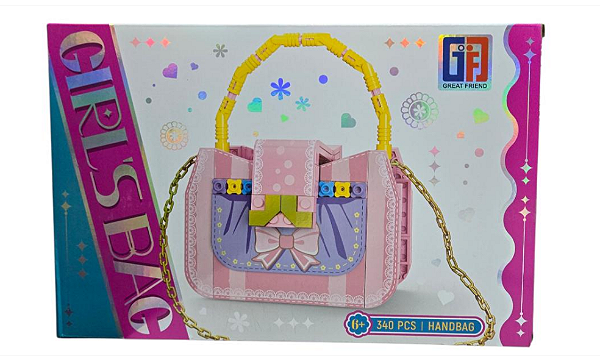 BLOCOS DE MONTAR BOLSA GIRLS BAG TOYS-260380