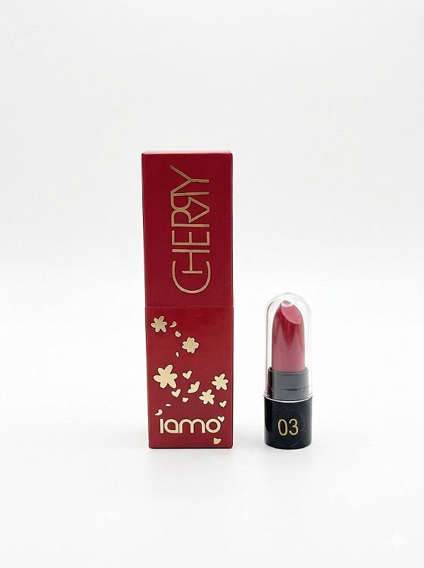 BATOM MATTE CHERY VERMELHO  AUDREY