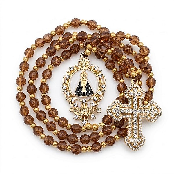Terço Noivinha Nossa Senhora Aparecida AC170