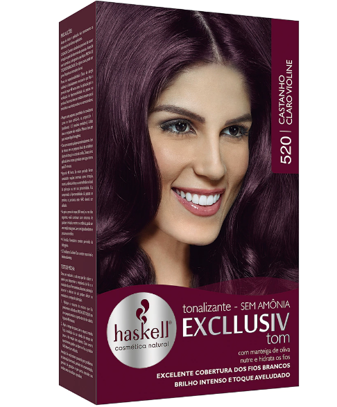 TONALIZANTE HASKELL COR 520 CASTANHO CLARO