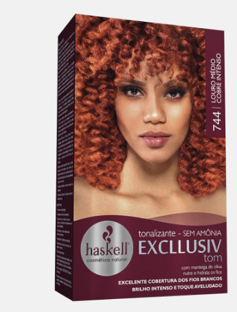 TONALIZANTE HASKELL COR 744 LOURO MEDIO