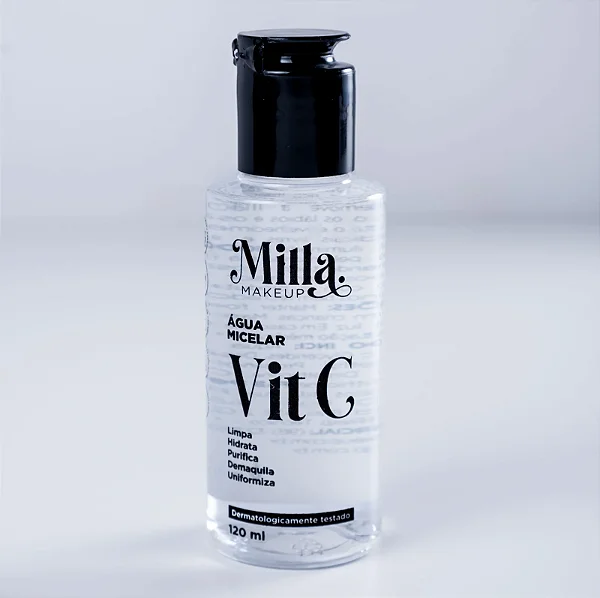 AGUA MICELAR VIT C MILLA MAKEUP