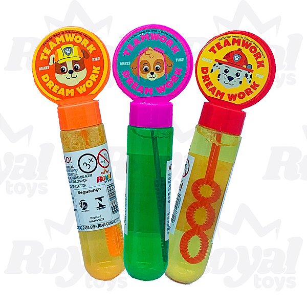 BOLHA DE SABÃO PATRULHA CANINA 2873427