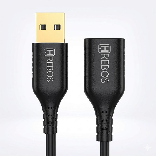 CABO EXTENSOR USB X USB 2M CB-708 PR