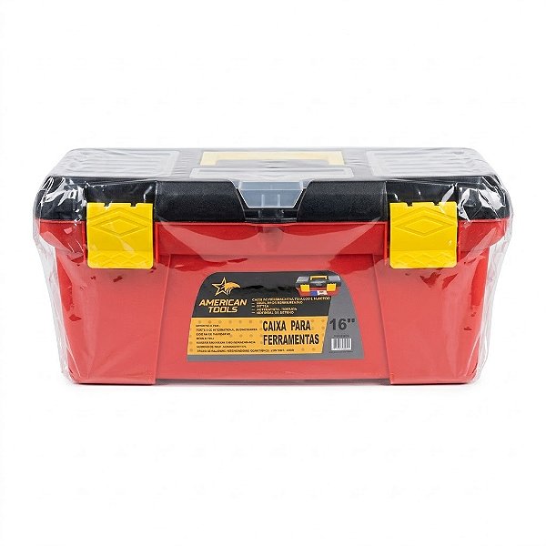 CAIXA PARA FERRAMENTAS 16'' PLASTICA AT-1297