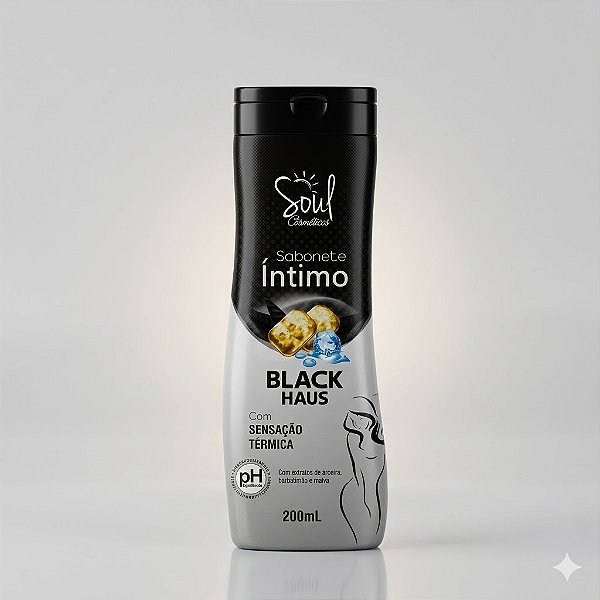 SABONETE INTIMO BLACK HAUS SOUL
