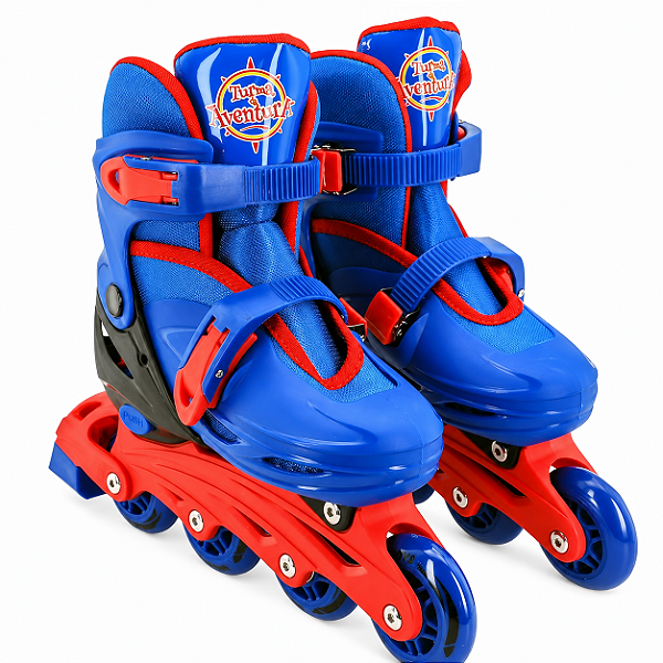 PATINS INLINE KIT AZUL 1502 TAM 34-37